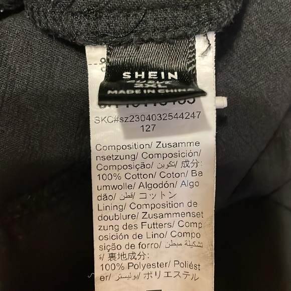 Linen Shorts with Stretch Waistband - Picture 6 of 6